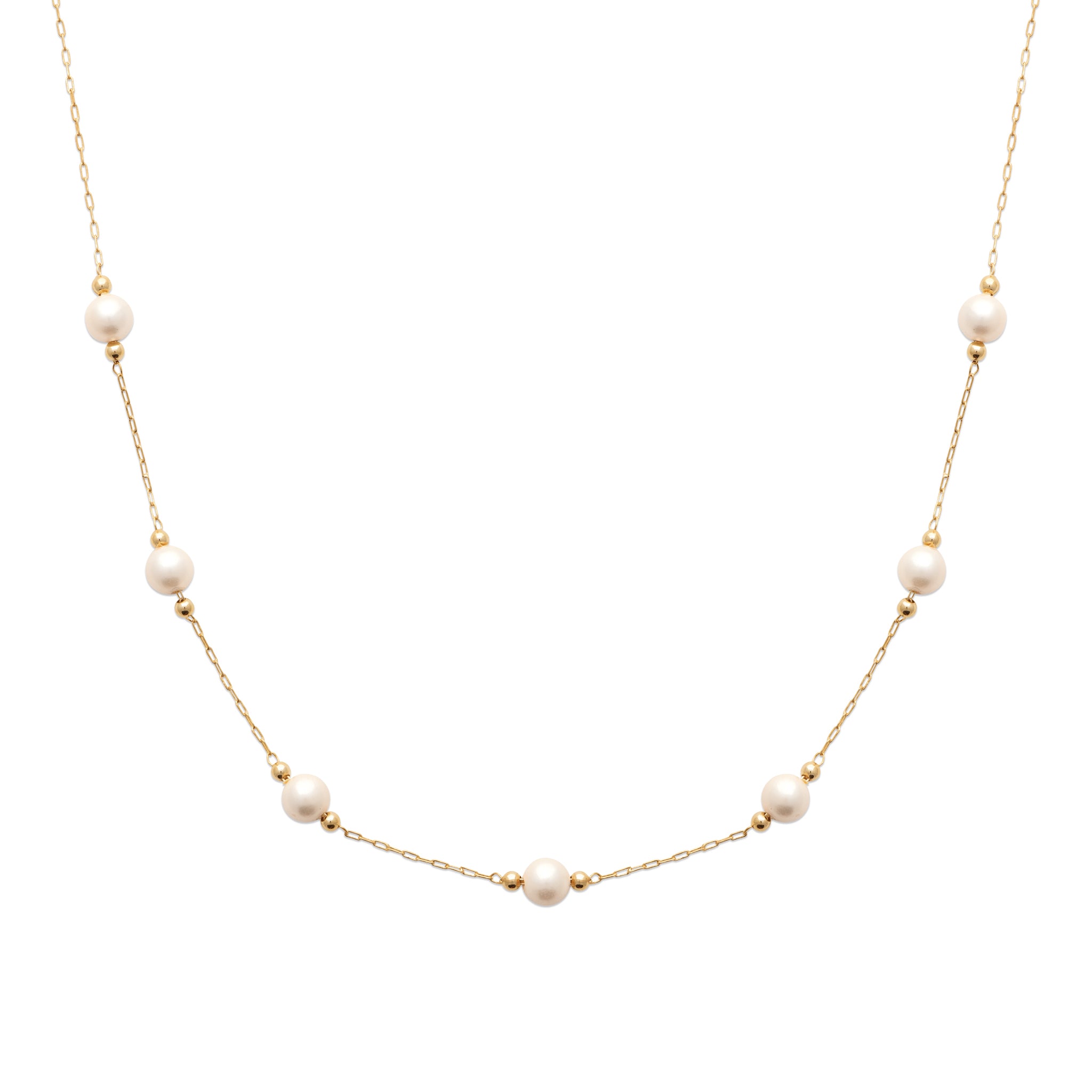Burren Jewellery 18k gold plated all of you necklace