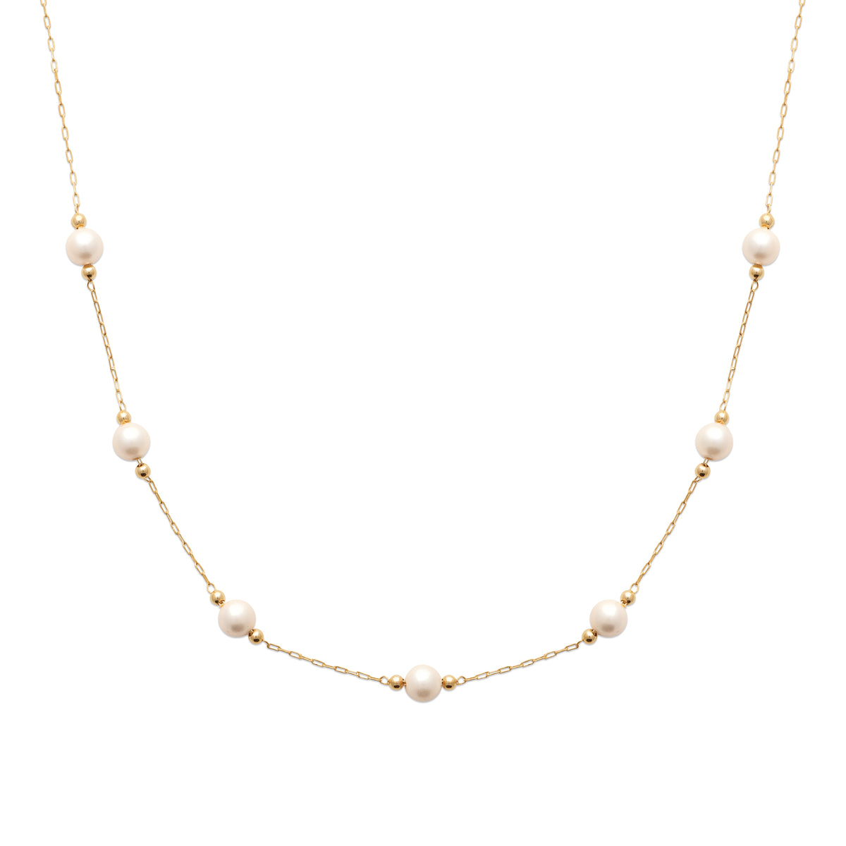 Burren Jewellery 18k gold plated all of you necklace
