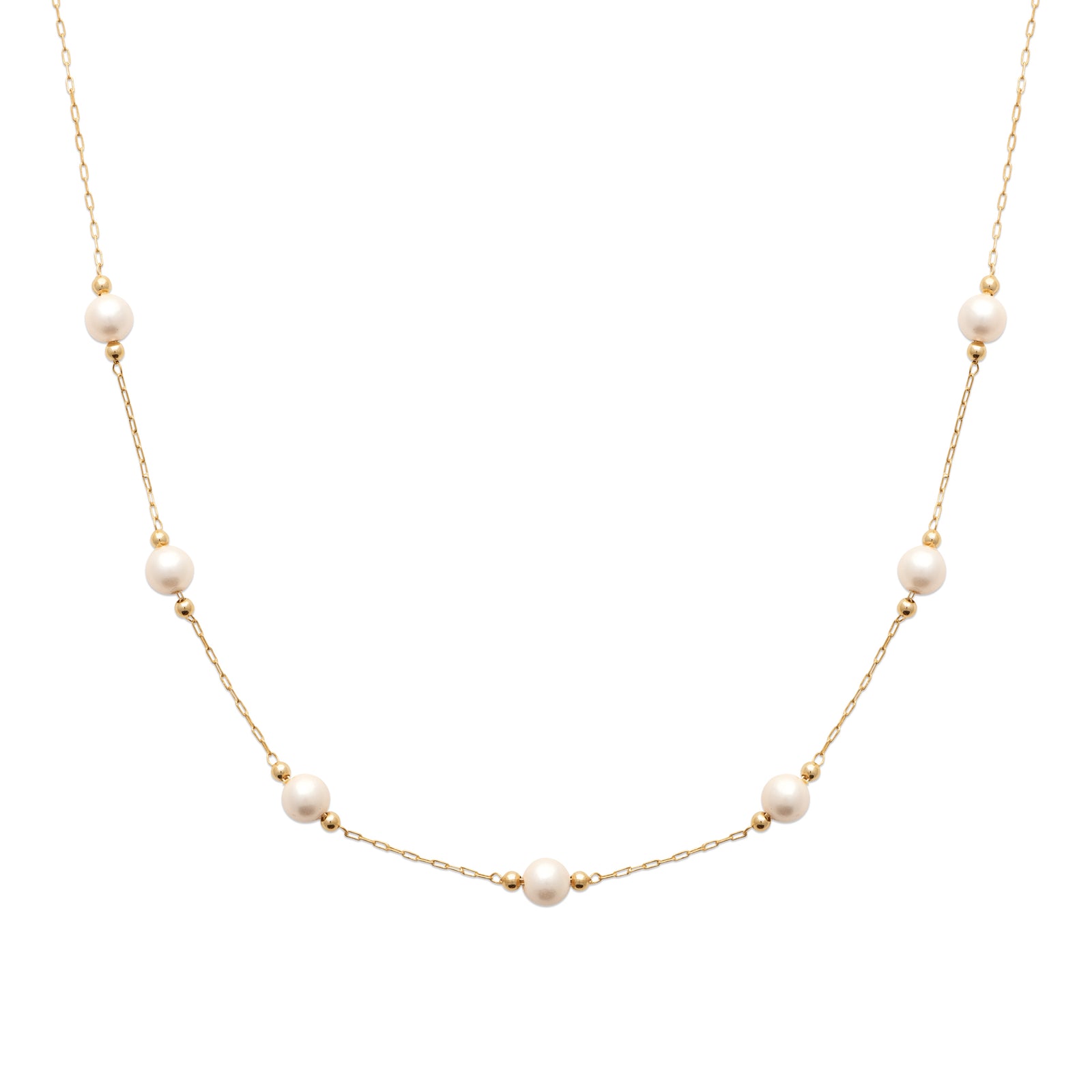 Burren Jewellery 18k gold plated all of you necklace