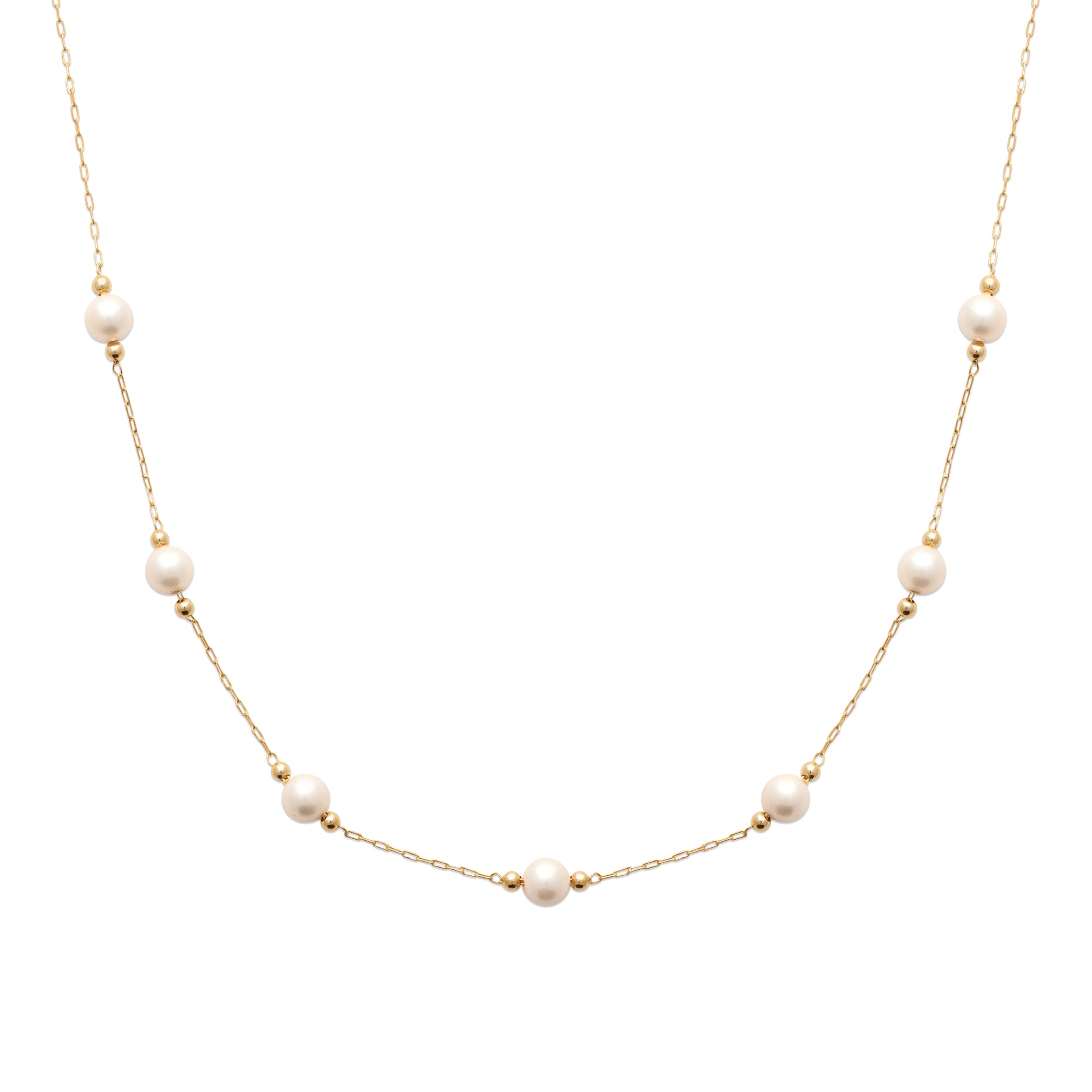 Burren Jewellery 18k gold plated all of you necklace