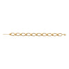 Burren Jewellery 18k gold plated all tied up bracelet long