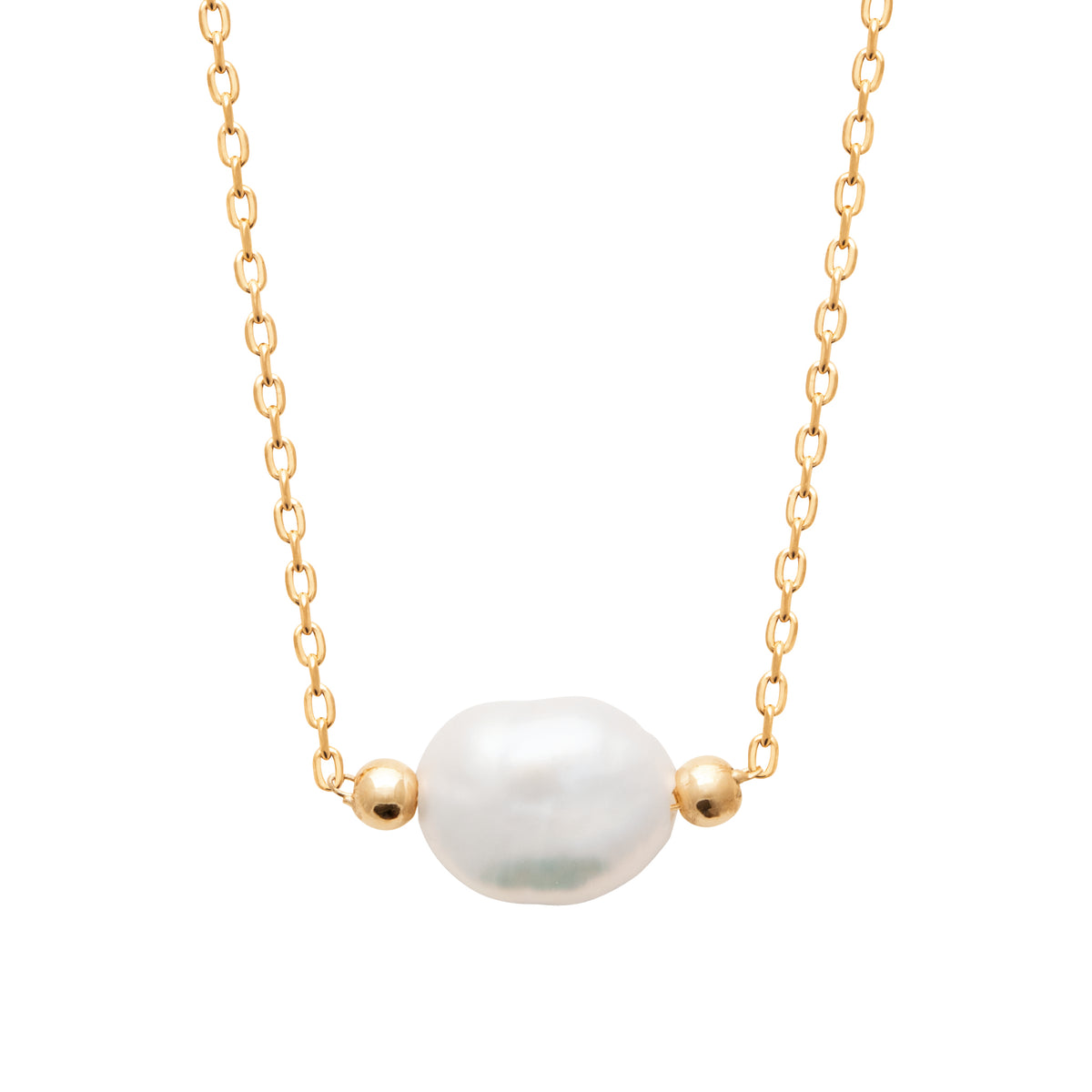 Burren Jewellery 18k gold plated beyond this town necklace