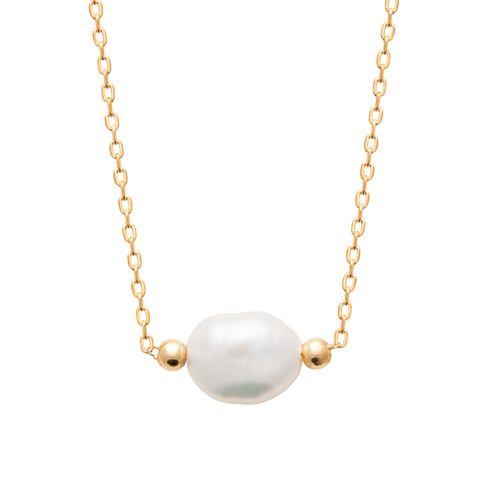 Burren Jewellery 18k gold plated beyond this town necklace