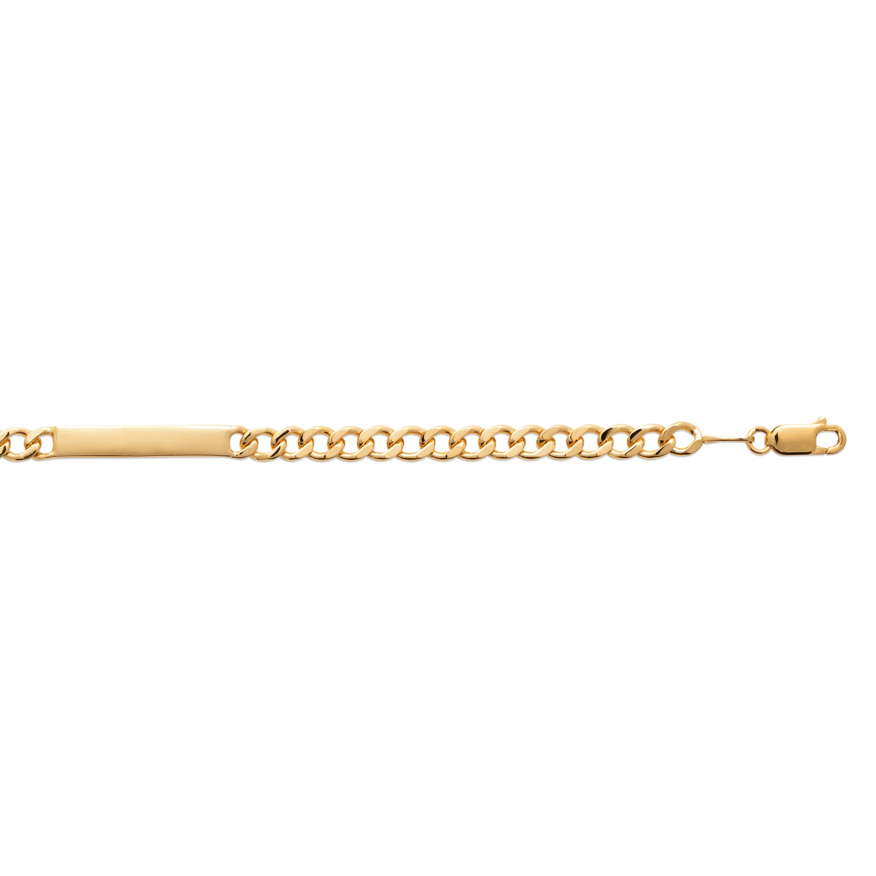 Burren Jewellery 18k gold plated days of my life bracelet end