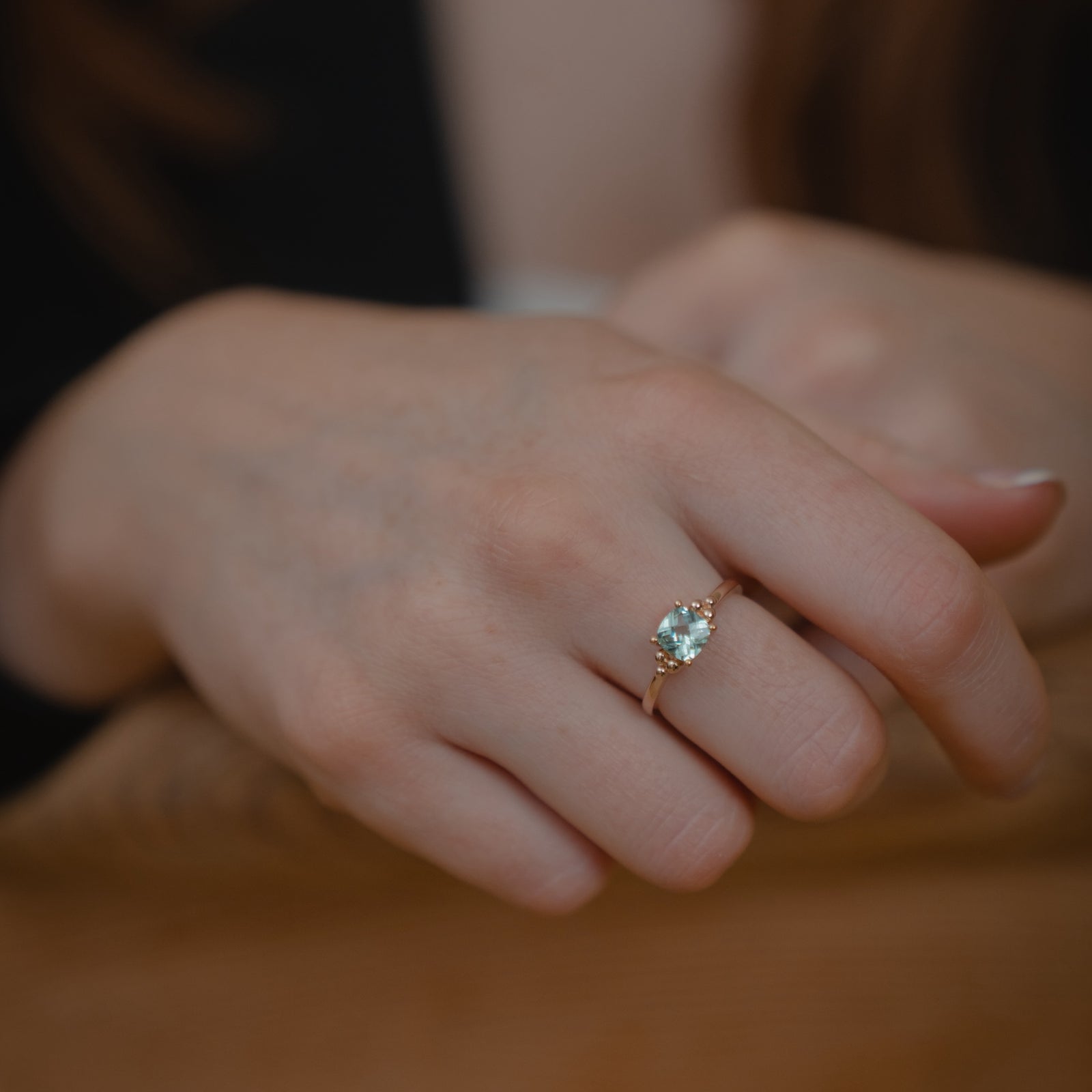 Burren Jewellery 18k gold plated emotions high ring