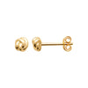 Burren Jewellery 18k gold plated our first touch earrings side 