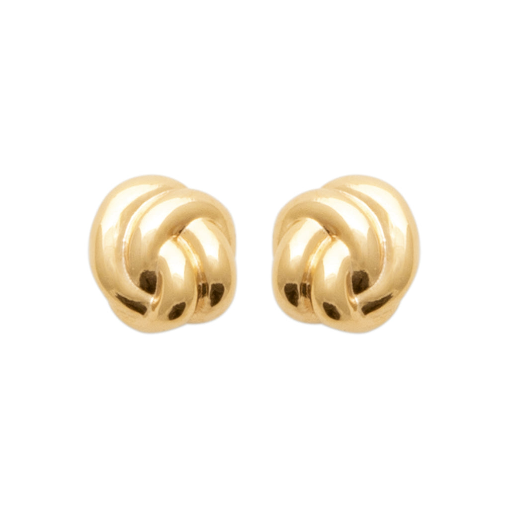 Burren Jewellery 18k gold plate our first touch earrings