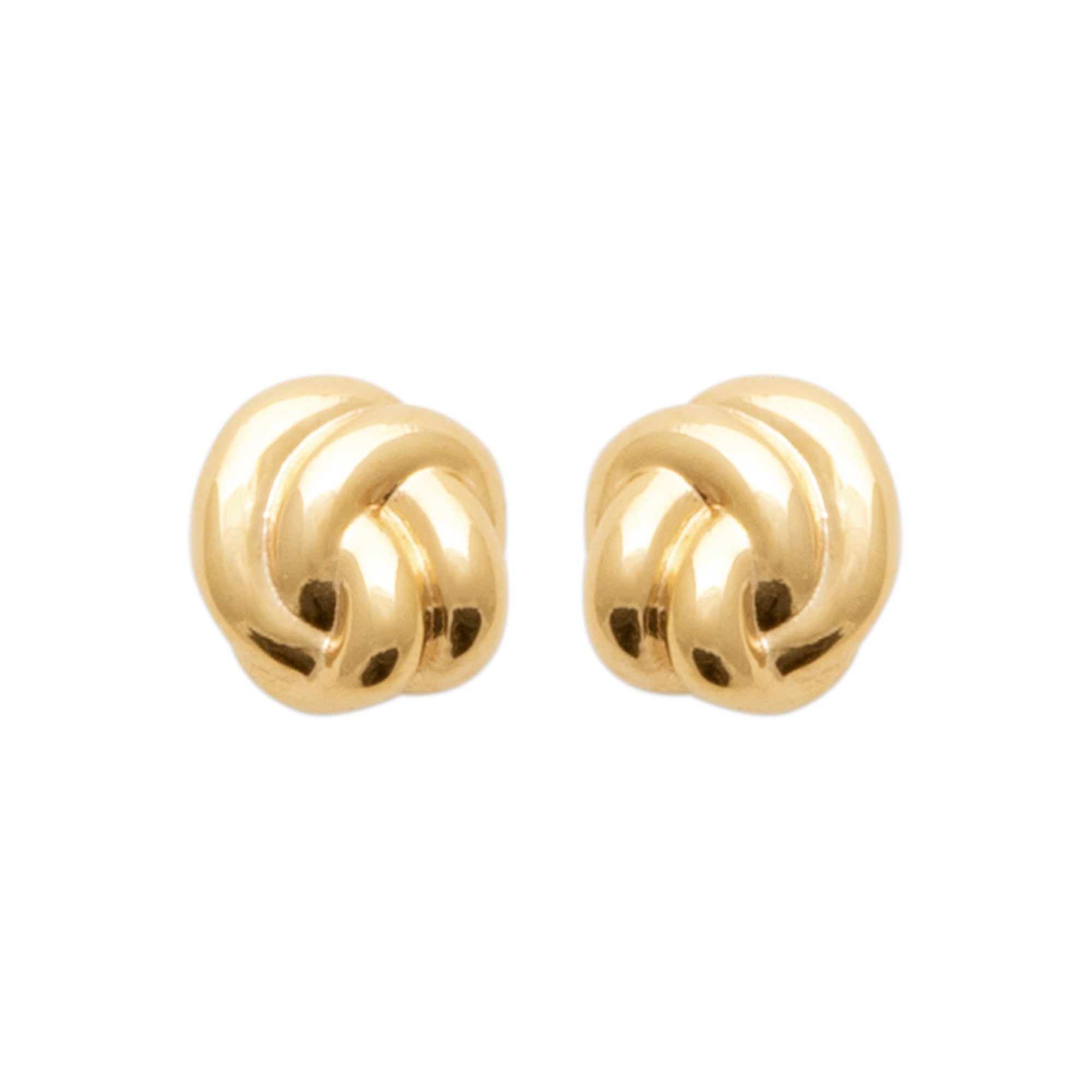 Burren Jewellery 18k gold plate our first touch earrings