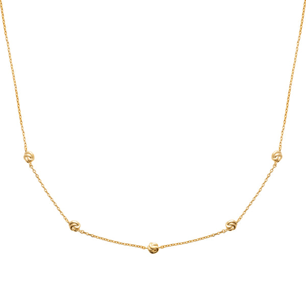 Burren Jewellery 18k gold plated our first touch necklace full 