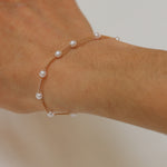 Burren Jewellery 18k gold plated passion for life bracelet
