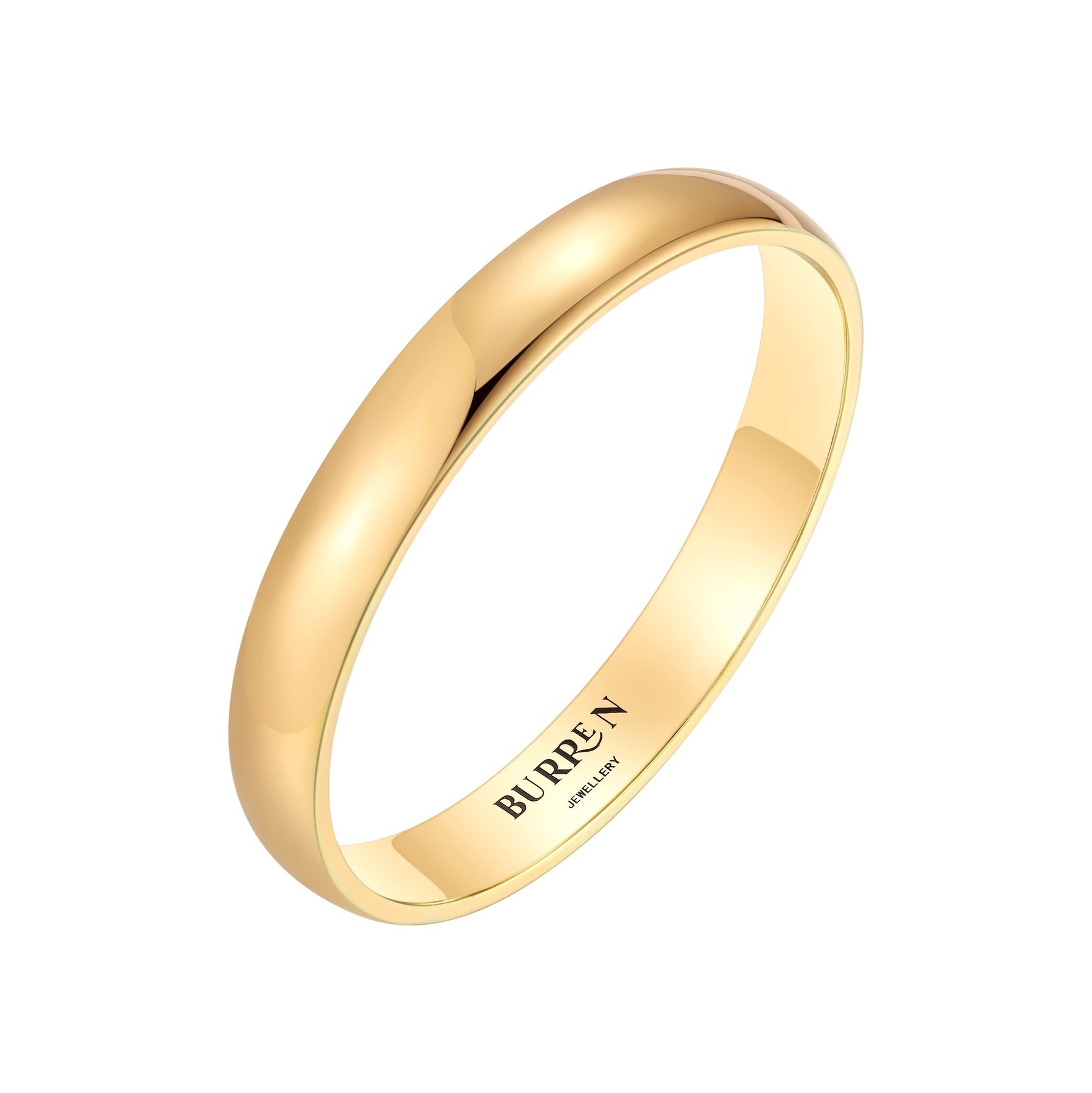 burren jewellery 18k gold plated statement bangle  