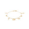 Burren Jewellery 18k gold plated universal beauty bracelet circle