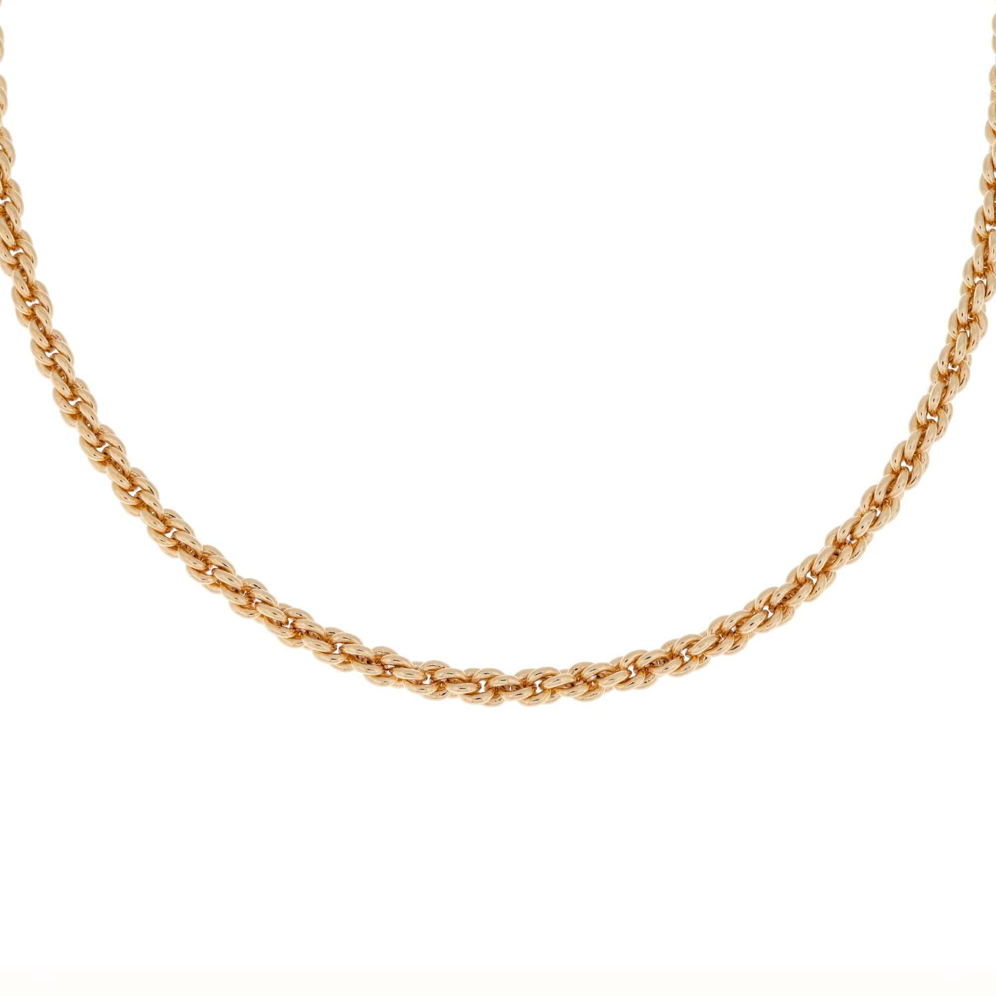 Burren Jewellery 18k gold plate wont let you go chain