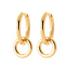 Burren Jewellery 18k gold plated yelena earrings full