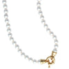 Burren Jewellery 18k pearl necklace with clasp grace