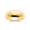 Burren jewellery 18k gold pate hidden treasure ring alt 1