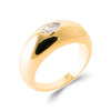 Burren jewellery 18k gold pate hidden treasure ring