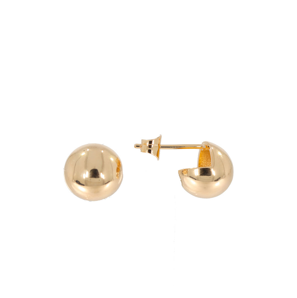 Burren jewellery 18k gold plate call me back earrings