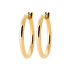 Burren jewellery 18k gold plate everyday  hoop earrings jaylin