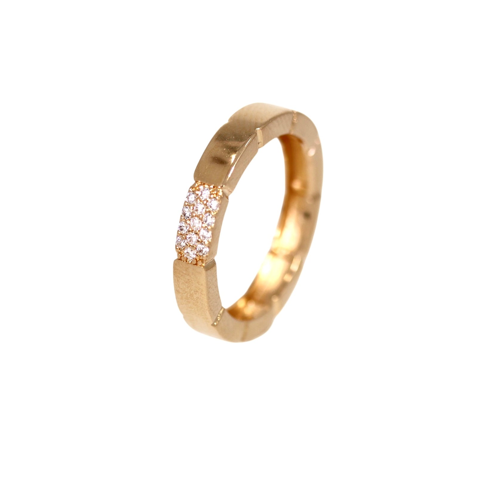 Burren jewellery 18k gold plate everyday ring