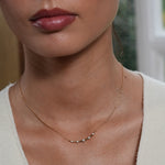 Burren jewellery 18k gold plate fashion necklace neck