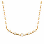 Burren jewellery 18k gold plate fashion necklace