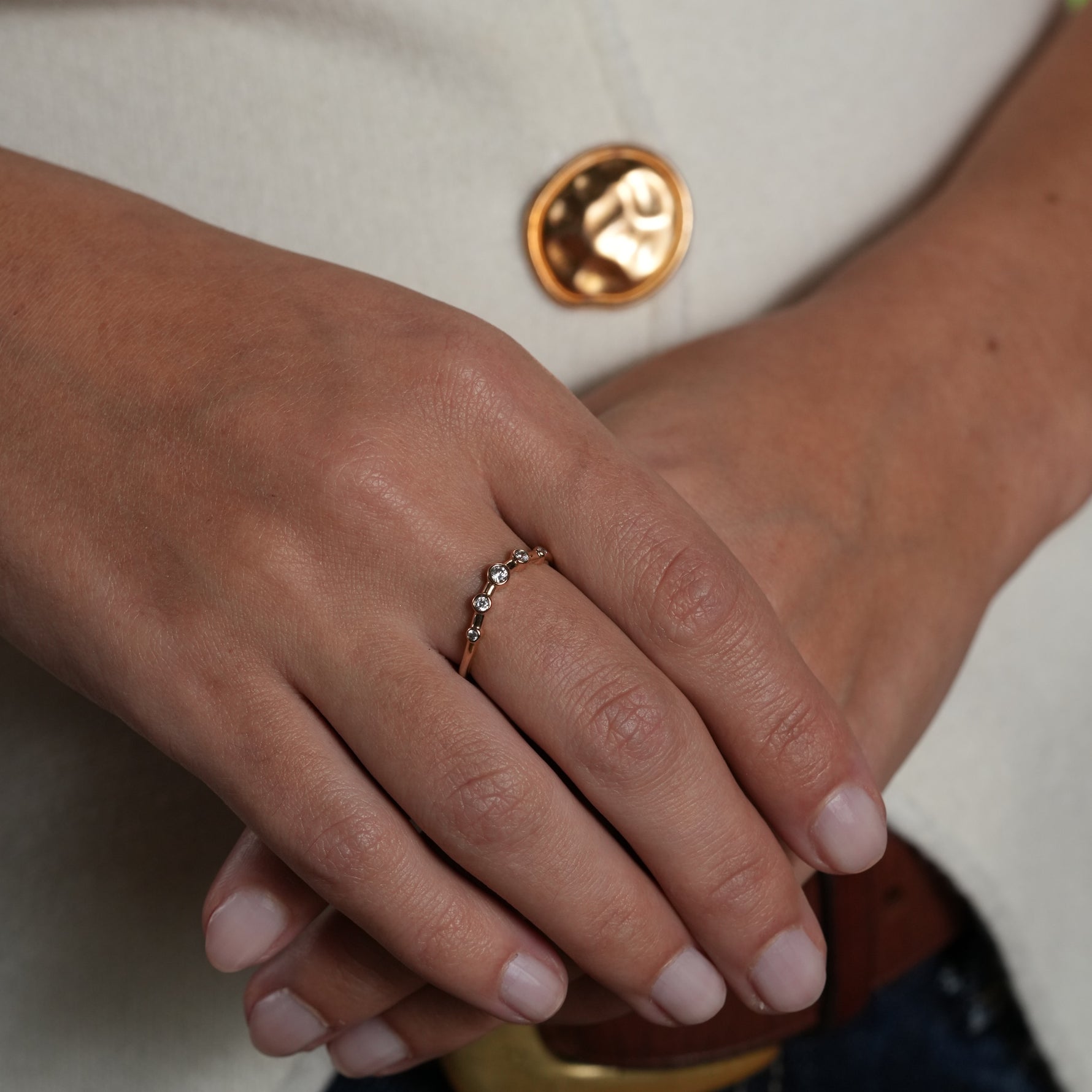 burren jewellery dazzling stone ring