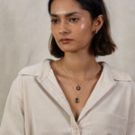 Burren jewellery 18k gold plate heartstrings fashion locket layered necklace model