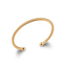 Burren jewellery 18k gold plate honeycomb cuff bangle