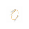 Burren jewellery 18k gold plate illusion ring