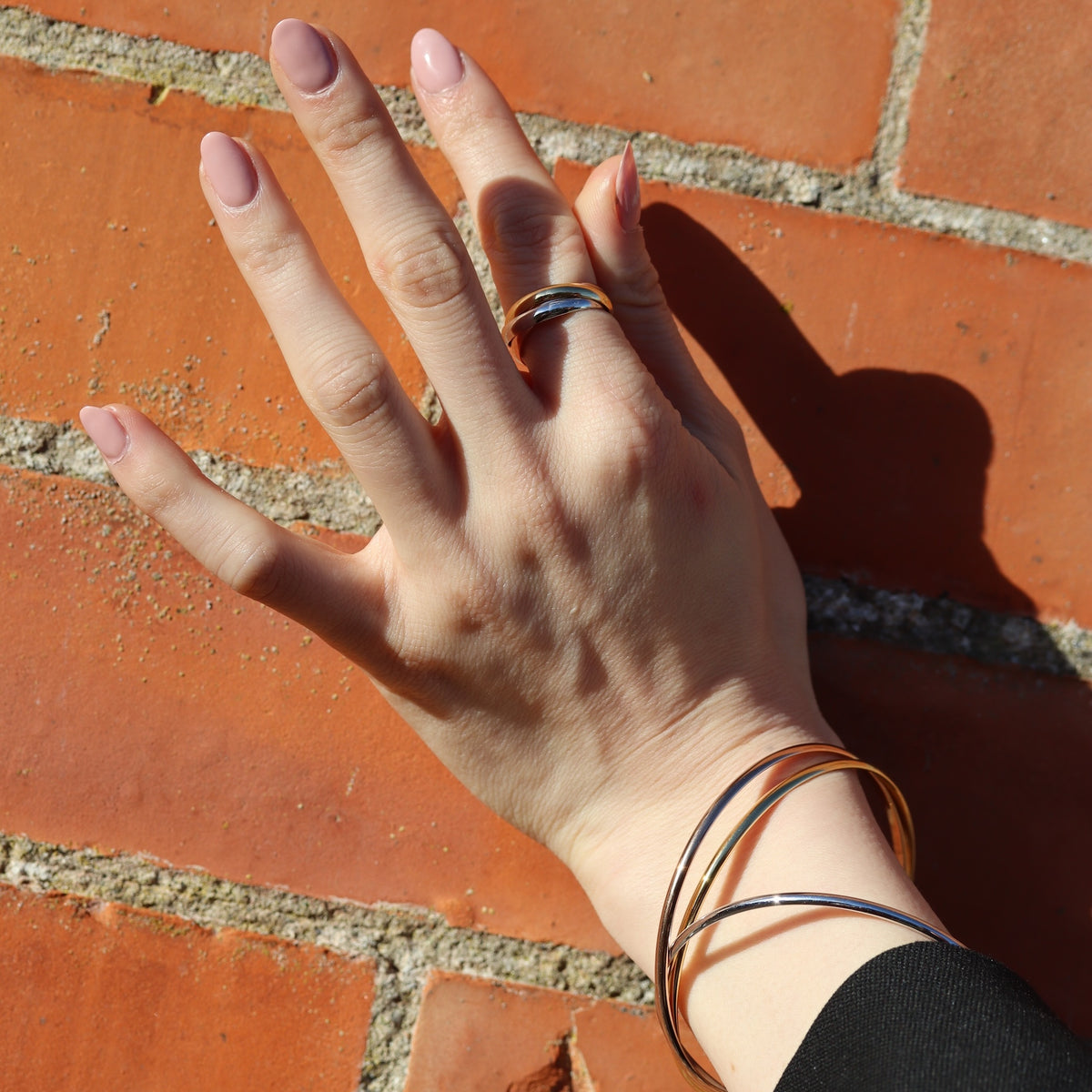 Burren jewellery 18k gold plated intuition model collection