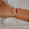 Burren  jewellery 18k gold plate jadore bracelet model 2