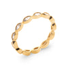 Burren jewellery 18k gold plate labelled with love ring