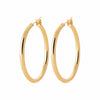 Burren jewellery 18k gold plate large statement hoops jaylin