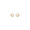 Burren jewellery 18k gold plate lucky charm earrings