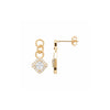 Burren jewellery 18k gold plate maybe so earrings side