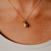 Burren jewellery 18k gold plate pandoras box luxury charm necklace model treasure chest