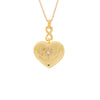 Burren jewellery 18k gold plate sacred heart locket necklace jewellery gifts