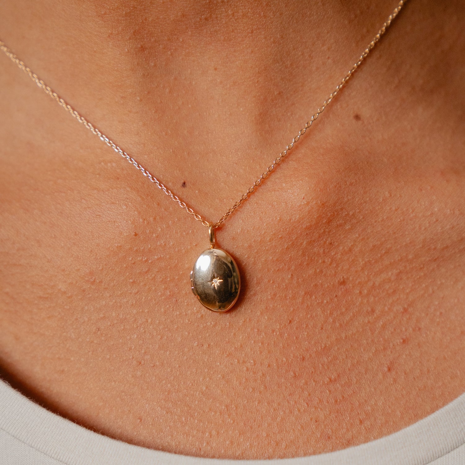 Burren jewellery 18k gold plate secret garden fashion locket model