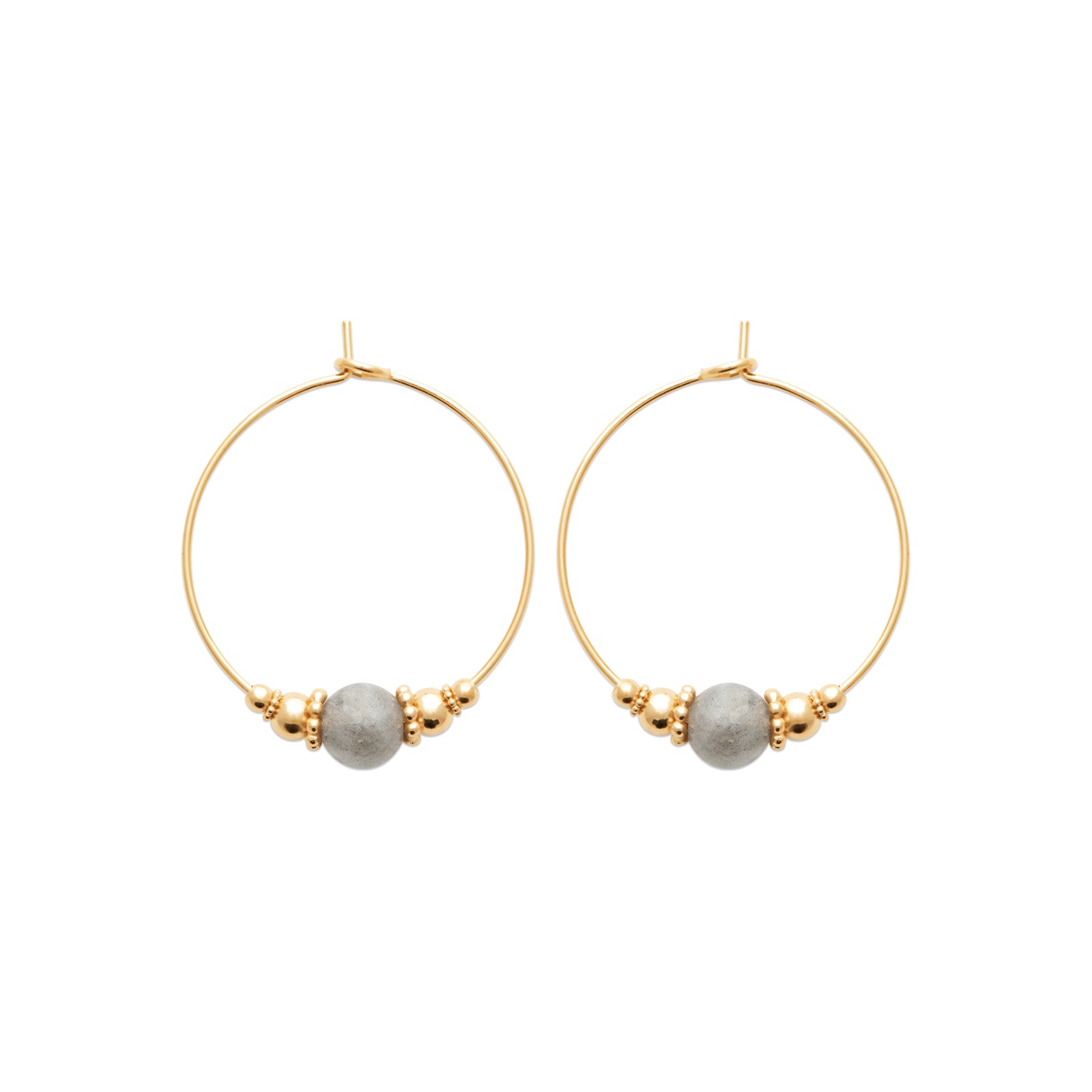 Burren jewellery 18k gold plated shakti earrings