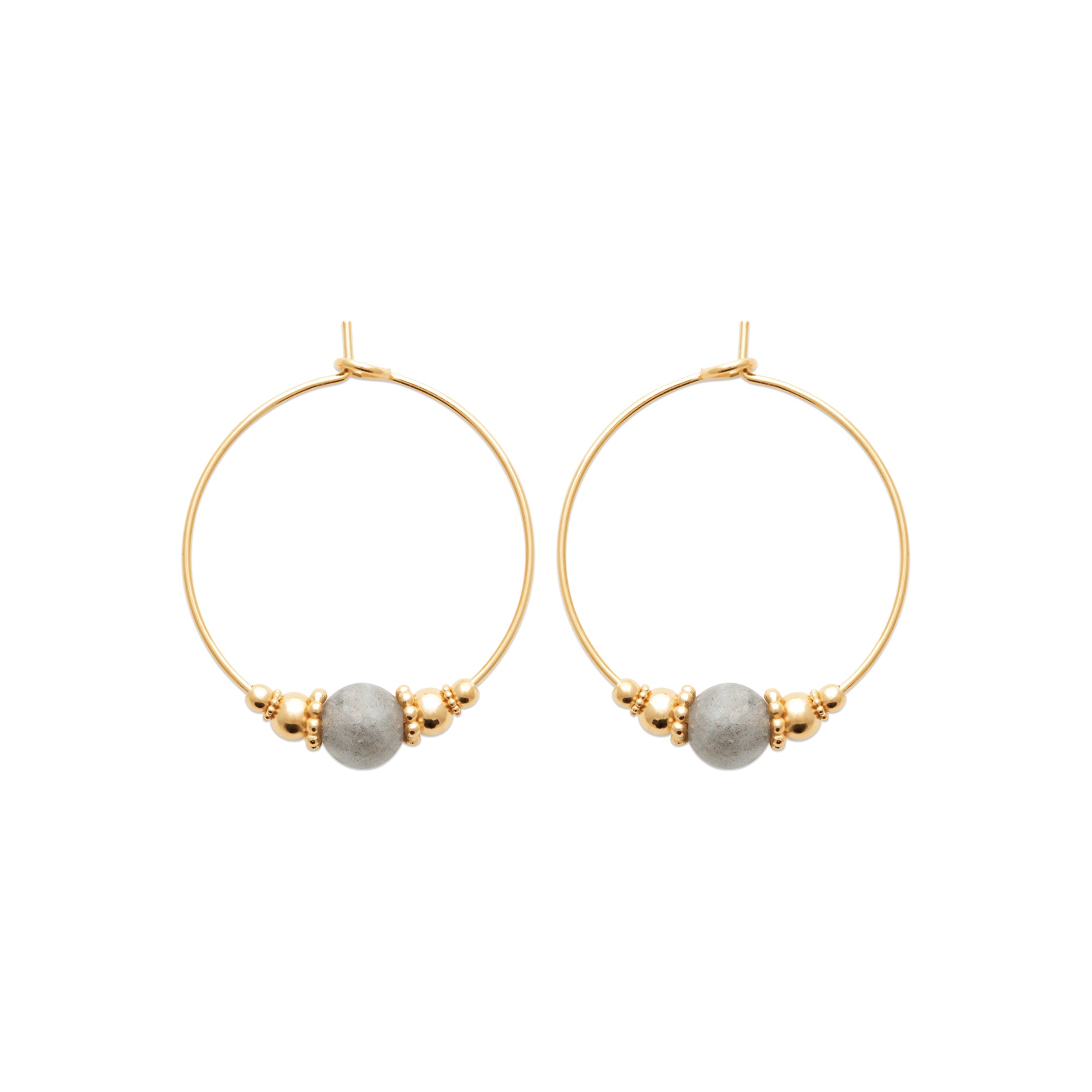 Burren jewellery 18k gold plated shakti earrings