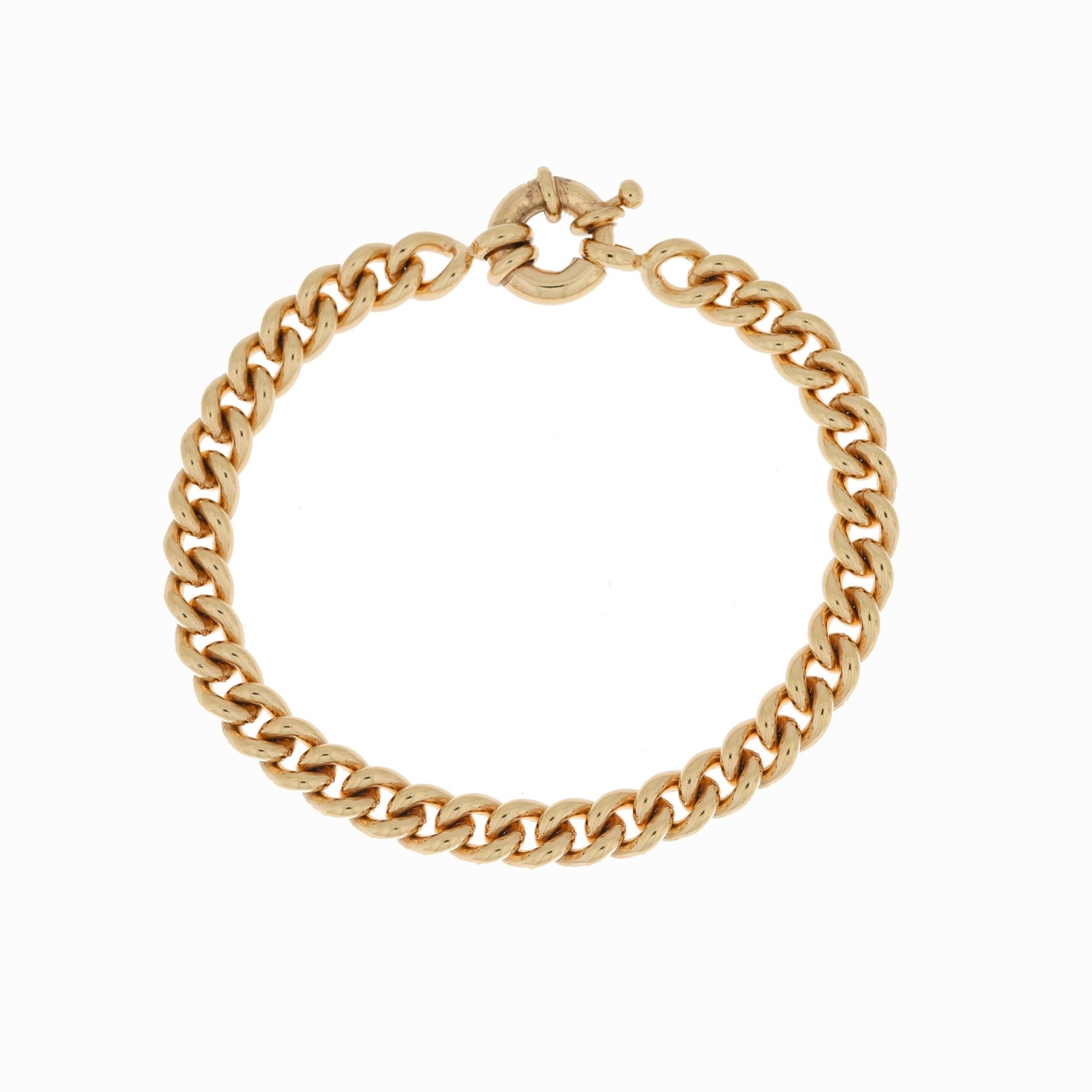 Burren jewellery 18k gold plate statement bracelet never gonna survive