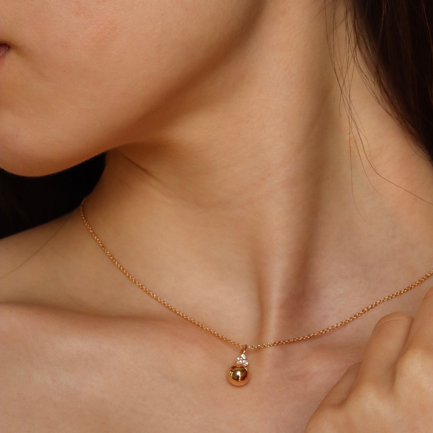 Burren jewellery 18k gold plate sweet escape necklace