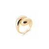 Burren jewellery 18k gold plate theres still the moon ring