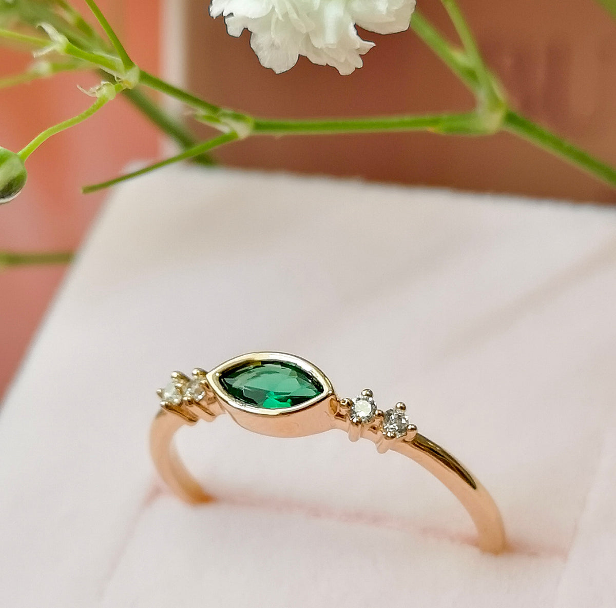 Burren jewellery 18k gold plate until next time