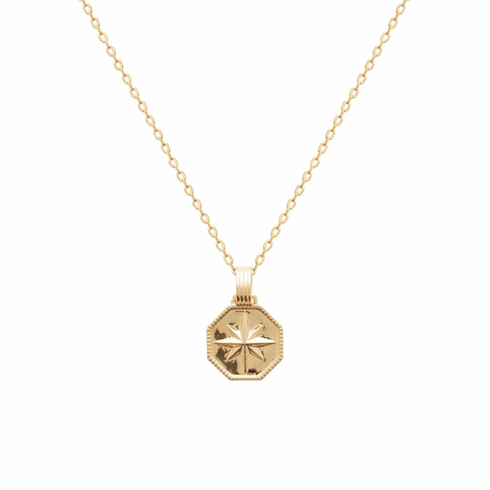 Burren jewellery 18k gold plate venus pendant full
