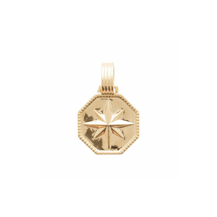 Burren jewellery 18k gold plate venus pendant
