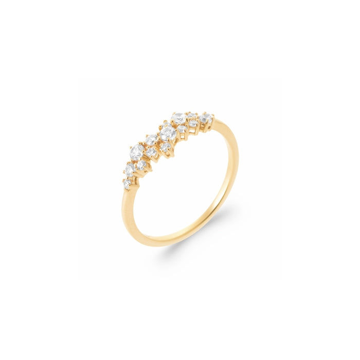 Burren jewellery 18k gold plate whats mine is yours ring