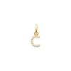 Burren jewellery 18k gold plate yours truly c pendant