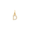 Burren jewellery 18k gold plate yours truly d pendant